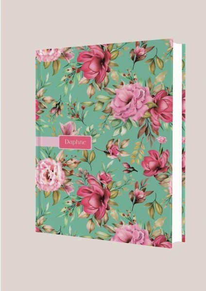 Daphne/pink Spring 16.5X23,5 Çizgisiz 96 Yaprak Sert Kapak Defter