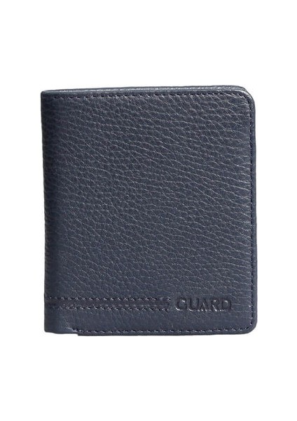 Lacivert Minimal Spor Deri Erkek Cüzdanı - GRD2403XW22552