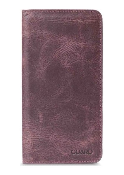Antik Bordo Telefon Girişli El Portföyü - GRD2403XW22468