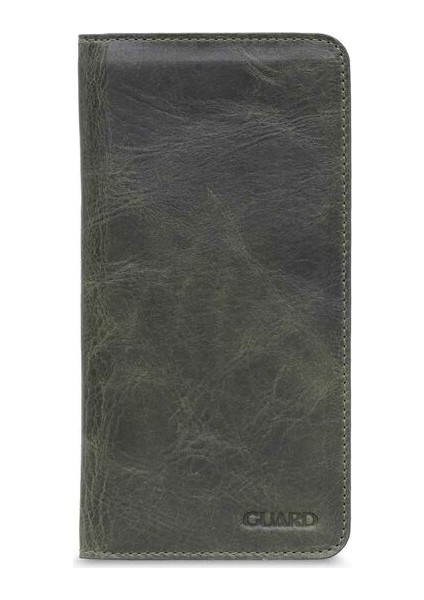 Antik Yeşil Telefon Girişli El Portföyü - GRD2403XW22469