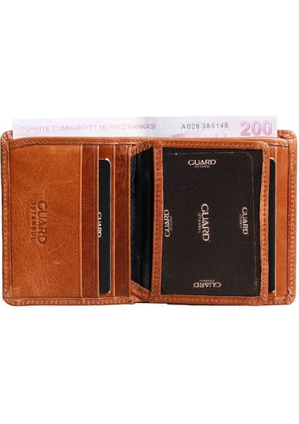 Dustin Antik Taba Deri Erkek Cüzdanı - GRD2403XW22557