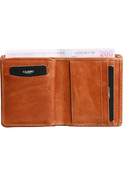 Dustin Antik Taba Deri Erkek Cüzdanı - GRD2403XW22557