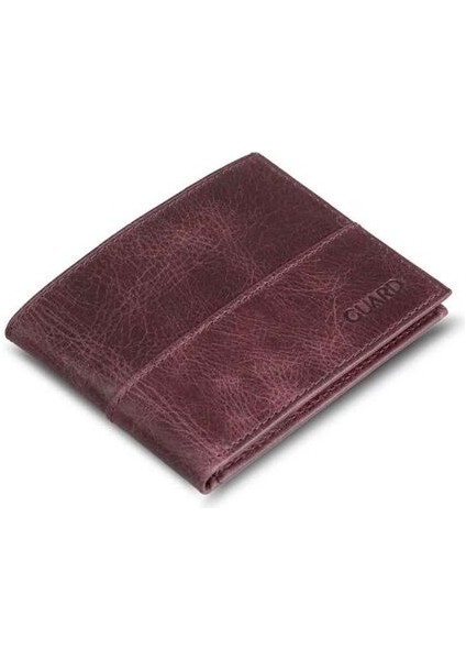 Antik Bordo Ince Klasik Deri Erkek Cüzdanı - GRD2403XW22423