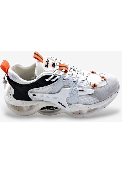 Renascence G24Y545 Kalın Tabanlı Hafif Tasarım Erkek Beyaz Sneaker Spor Ayakkabı modelleri