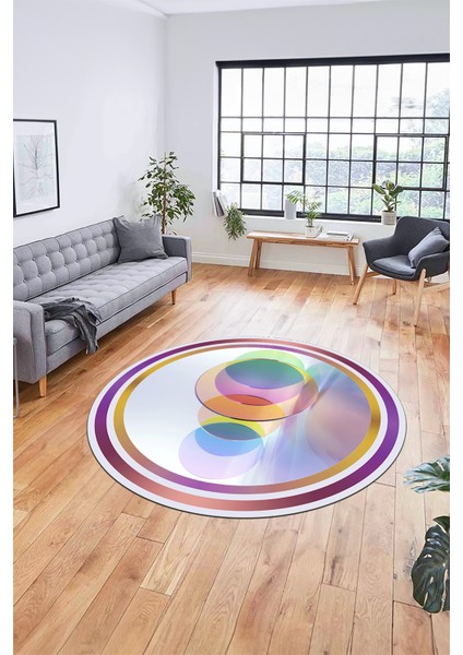 Modern Çerçeve Desen Yıkanabilir Kaymaz Yolluk Mutfak Yuvarlak Salon Halısı, Y-Çerçeveli-24-Renkli, fiyatları