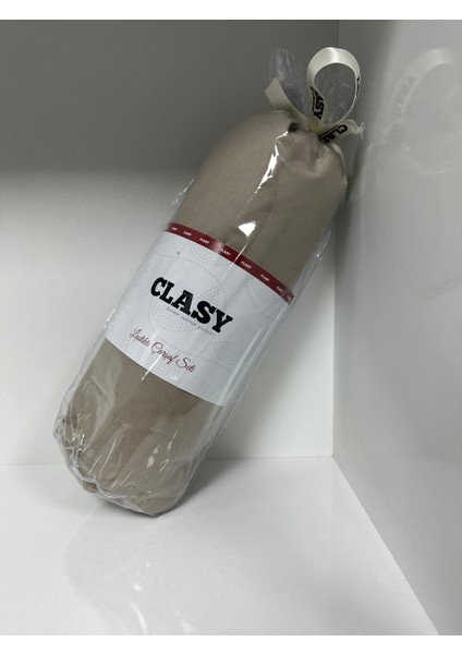 Ranforce Lastikli Çarşaf Seti Tek Kişilik Açık Kahve fiyatları