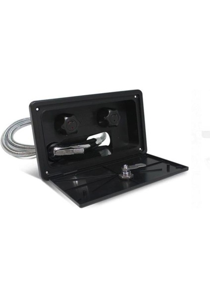 TYT Dış Duş Seti Kilitli Anahtarlı Kilitli Sıcak / Soğuk - Siyah