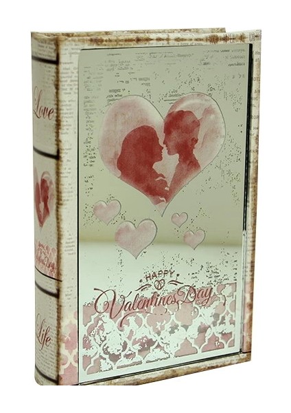 Kutu Kitap Aynalı Valentine