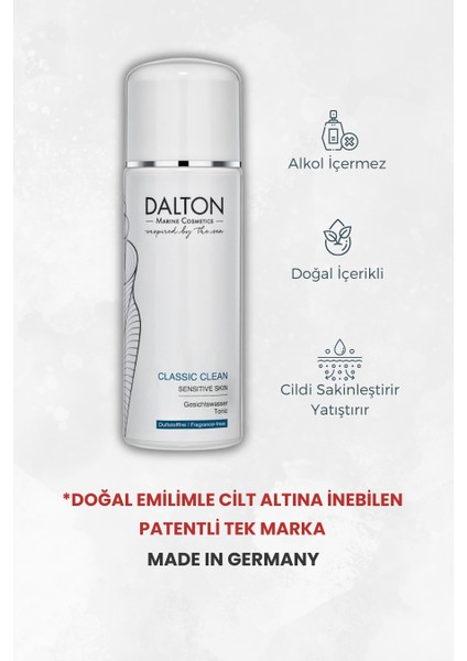 Classic Clean Hassas Cilt Sakinleştirici Tonik