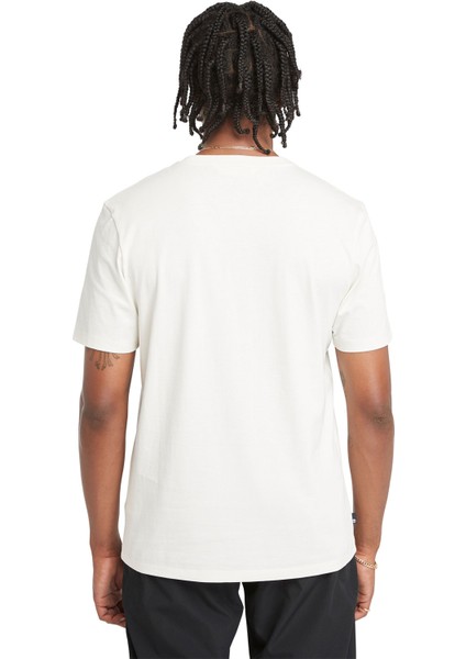 Camo Tree Logo Short Slee Beyaz Erkek Kısa Kol T-Shirt modelleri