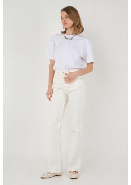 Straight Fit Jean Ekru