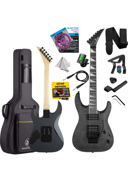 Grade Gray Rosewood Klavye HH Floyde Rose Elektro Gitar