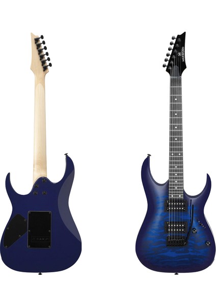 Grade-25AMP Blue Rosewood Floyde Rose 25 W Amfili Elektro Gitar