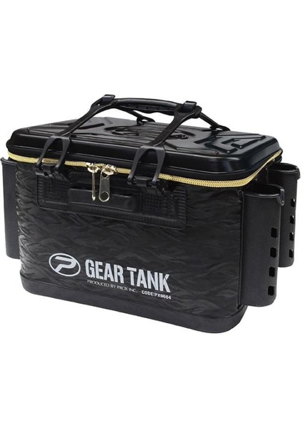 Gear Tank With Rod Holder 36 cm Black Çanta