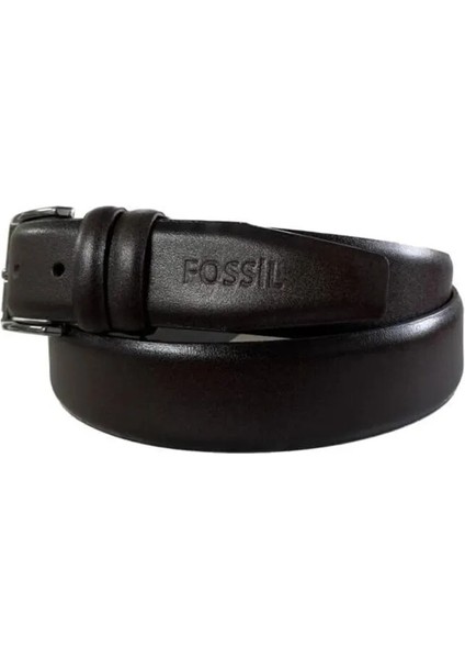 Kahve Düz Dikiş Hakiki Deri Klasik 3,5 cm Erkek Kemeri fırsatları