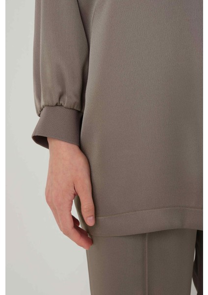 Ribanalı Saten Takım Vizon fırsatları