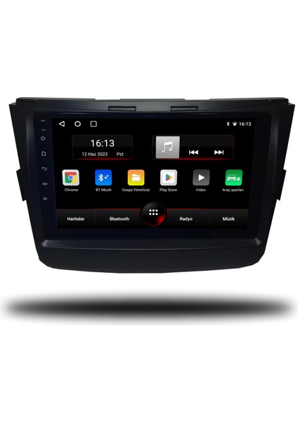 Ssangyong Musso Android Carplay Multimedya 2018+ 4gb Ram + 64GB Hafıza + 8 Çekirdek