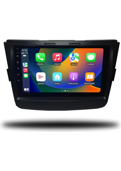 Ssangyong Musso Android Carplay Multimedya 2018+ 4gb Ram + 64GB Hafıza + 8 Çekirdek