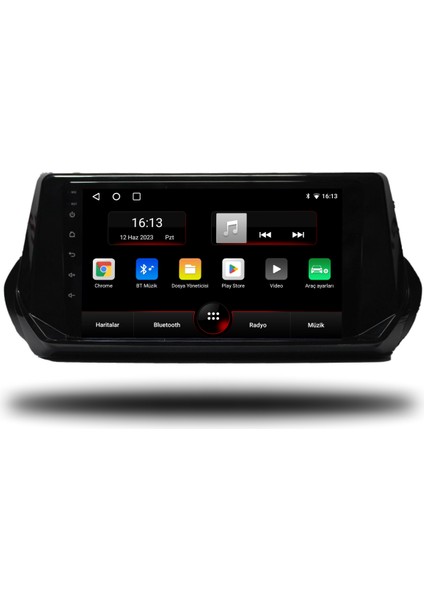 NAVI2GO Peugeot 2008 Android Carplay Multimedya 2020-2022 4GB Ram + 32GB Hafıza + 4 Çekirdek