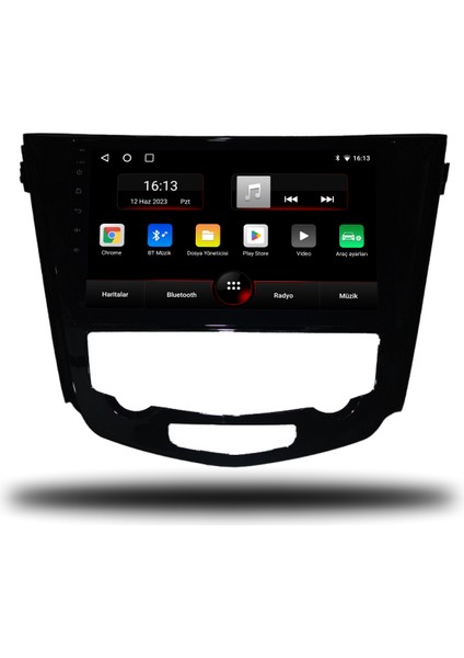 Nissan X-Trail Android Carplay Multimedya 2014-2021 Dijital Klima 6gb Ram + 128GB Hafıza + 8 Çekirdek