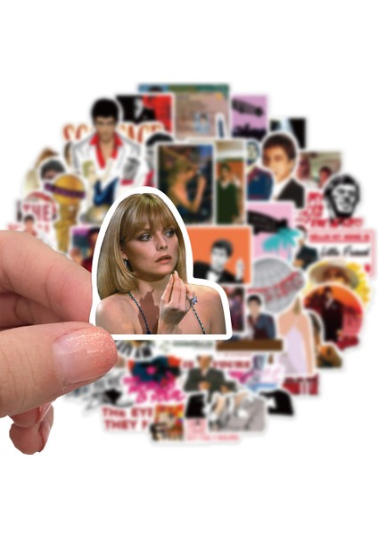Scarface Defter Suluk Laptop Notebook Tablet Telefon Kılıf Sticker Seti fırsatları