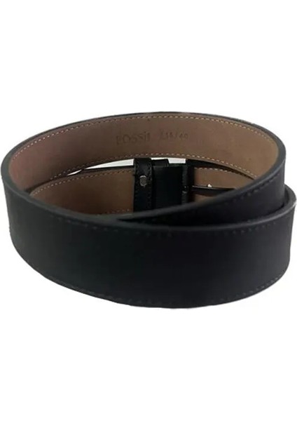 Siyah Suni Deri 4 cm Erkek Kemeri fırsatları