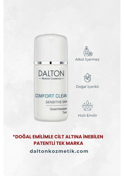 Comfort Clean - Seyahat Boy Hassas Cilt Temizleme Tonik