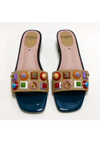 Taş Detaylı Kadın Terlik fiyatları