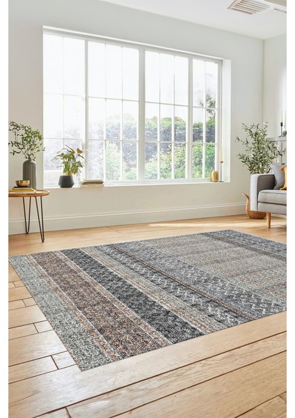 Baskılı Kaymaz Yıkanabilir Şık Kilim Desen Yolluk Mutfak Halısı Salon Halısı Modern-70-Renkli fiyatları