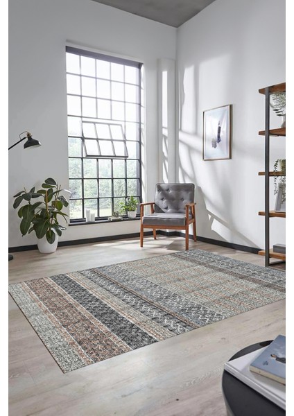 Baskılı Kaymaz Yıkanabilir Şık Kilim Desen Yolluk Mutfak Halısı Salon Halısı Modern-70-Renkli fırsatları