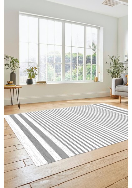 Baskılı Kaymaz Yıkanabilir Sade Modern Yolluk Mutfak Halısı Salon Halısı Modern-63-Gri fiyatları