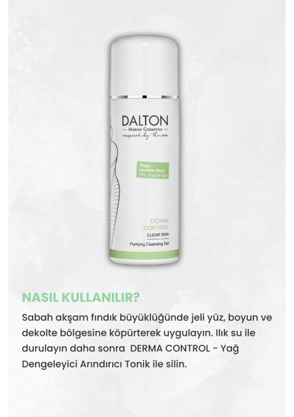 Derma Control Arındırıcı Temizleme Jeli