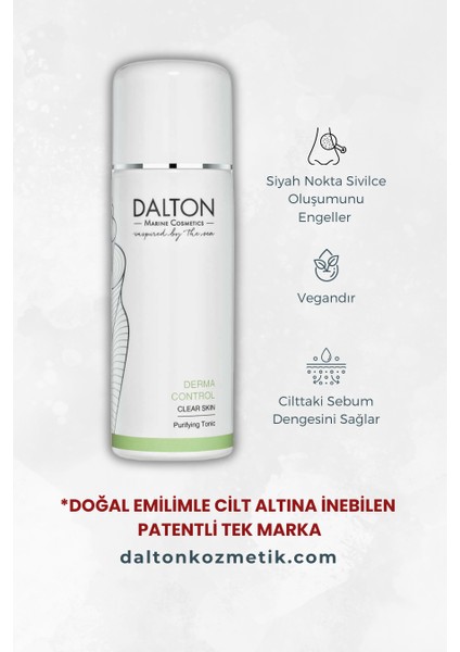 Derma Control Sebum Dengeleyici Arındırıcı Tonik