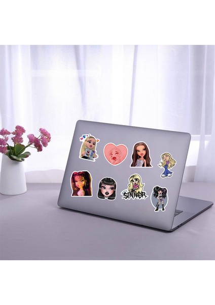 Bratz Girl Defter Suluk Laptop Notebook Tablet Telefon Kılıf Sticker Seti fiyatları