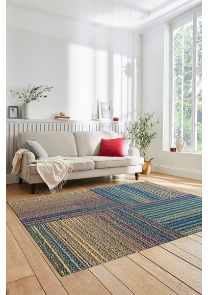 3D Modern Kilim Desen Dijital Kaymaz Yıkanabilir Yolluk Mutfak Salon Halısı Modern-34-Renkli fiyatları