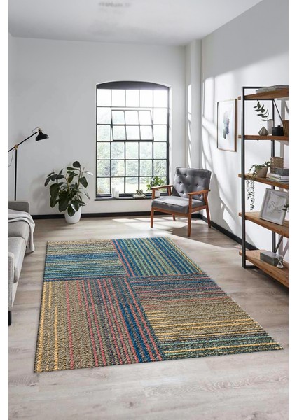 3D Modern Kilim Desen Dijital Kaymaz Yıkanabilir Yolluk Mutfak Salon Halısı Modern-34-Renkli indirimleri