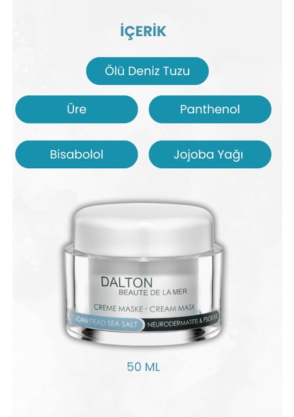 Jordan Dead Sea Salt Atopik Dermatit Sedef Egzama Stres Krem Maske