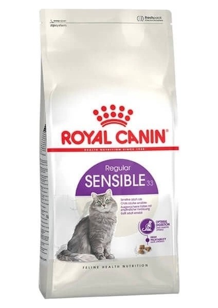 Sensible 33 Hassas Yetişkin Kedi Maması 15 kg