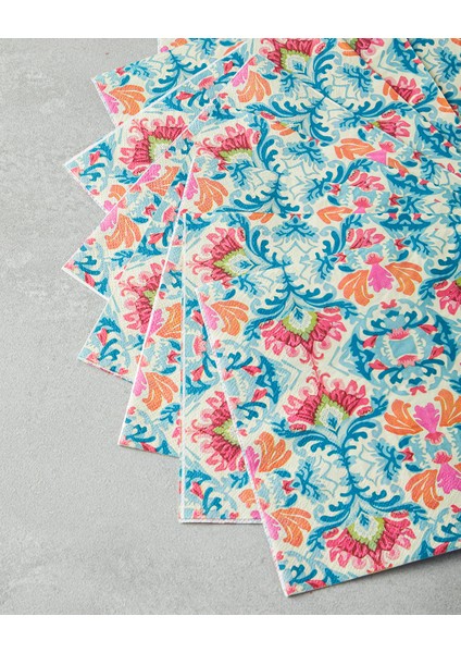 Ethnic Kağıt 20'li Kağıt Peçete Renkli fiyatları