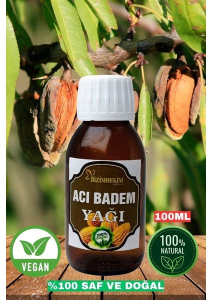 Acı Badem Yağı 100 ml
