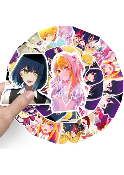 Oshi No Ko Defter Suluk Laptop Notebook Tablet Telefon Kılıf Sticker Seti modelleri