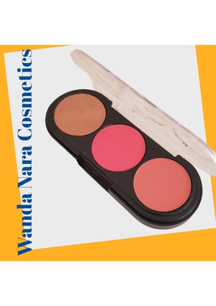 Beauty Matte Frapan 3'lü Mat Allık 1 Adet