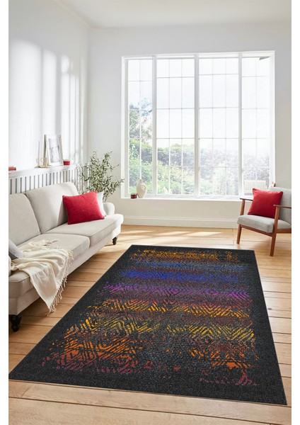 Sade Modern Desen Dijital Kaymaz Yıkanabilir Yolluk Mutfak Salon Halısı Modern-28-Renkli fiyatları