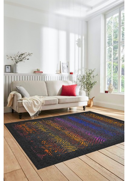 Sade Modern Desen Dijital Kaymaz Yıkanabilir Yolluk Mutfak Salon Halısı Modern-28-Renkli modelleri