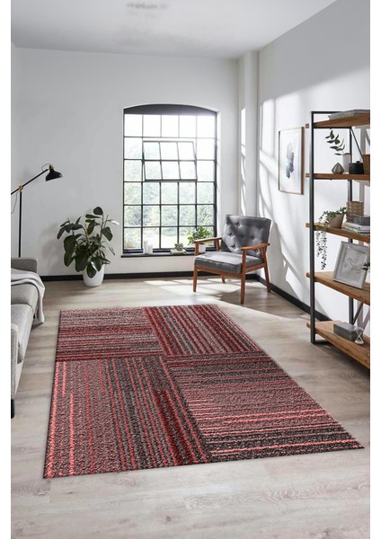 3D Modern Kilim Desen Dijital Kaymaz Yıkanabilir Yolluk Mutfak Salon Halısı Modern-34-Pembe indirimleri