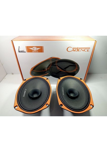 Oval Midrange – Cadence XS69M 1500W Midrange Hoparlör – Cadence Kayık Midrange