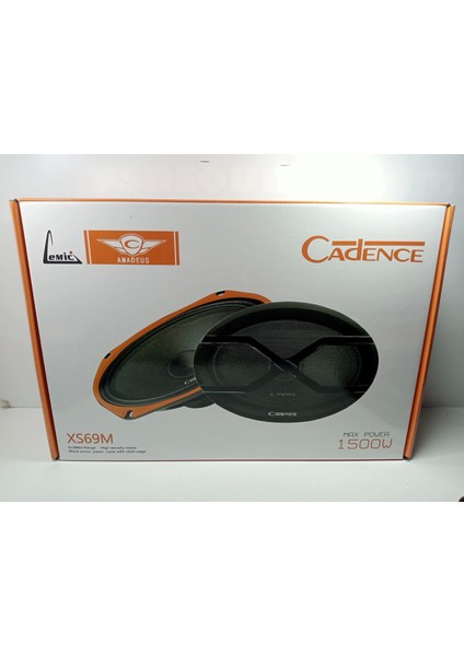 Oval Midrange – Cadence XS69M 1500W Midrange Hoparlör – Cadence Kayık Midrange