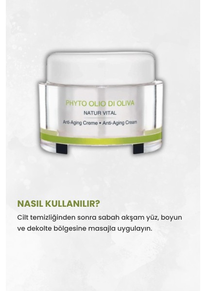 Dalton Marine Cosmetics Phyto Olio Di Oliva Doğal Canlandırıcı Vegan Anti Aging Krem