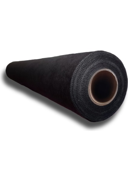 Organizasyon , Açılış ve Süsleme Için Tela Elyaf Kumaş Siyah 65CM 15MT