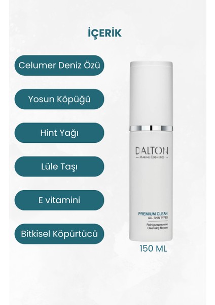 Premium Clean Tüm Ciltler Lüks Temizleme Köpüğü modelleri